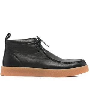 SERGIO MORETTI FIRENZE Botas Desierto De Piel - Blanco