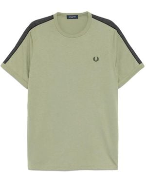 Fred Perry Ringer T-Shirt - Green