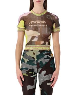 OTTOLINGER Camouflage T-Shirt - Green