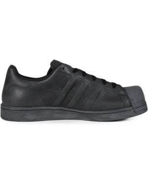 adidas Superstar Leather Sneakers - Black