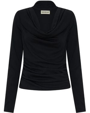 Nicholas Demitria Top - Black