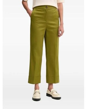 Benetton Button-Fastening Trousers - Green