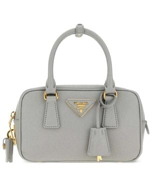 Prada Borsa Tote Con Manico - Grigio