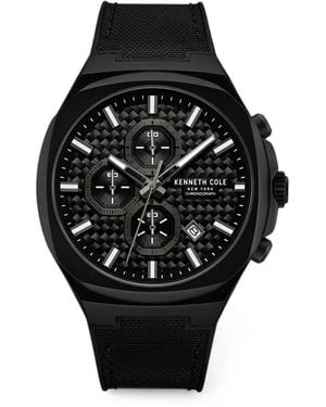 Kenneth Cole Chronograph 43Mm Watch - Black