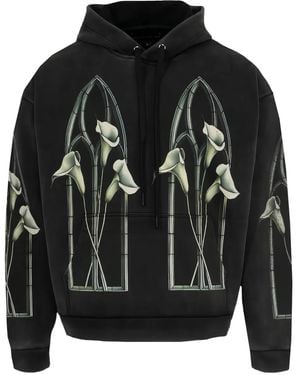 Who Decides War Calla Window Hoodie - Zwart