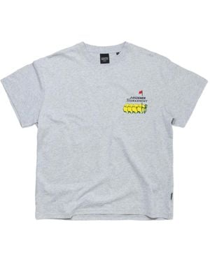 PAS DE MER T-Shirt Met Print - Grijs