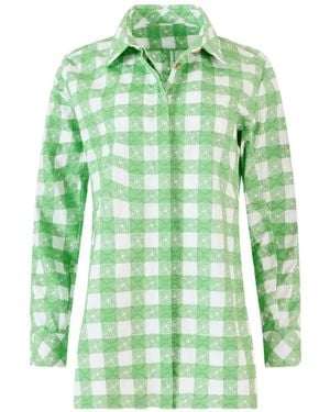 Rosie Assoulin Chemise À Carreaux - Green