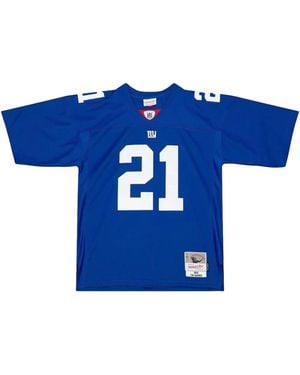 Mitchell & Ness Nfl Dark "Giants 2005 Tiki Barber" Jersey - Blue