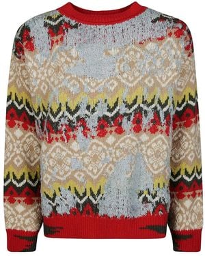Weekend by Maxmara Sweater Met Ronde Hals - Blauw