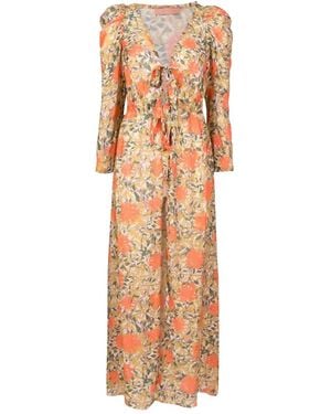 Clube Bossa Darina Floral-Print Maxi Dress - Orange