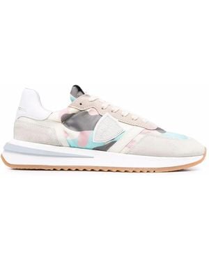 Philippe Model Tropez 2.1 Camouflage Trainers - White