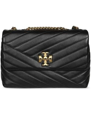 Tory Burch Small Kira Chevron Shoulder Bag - Black