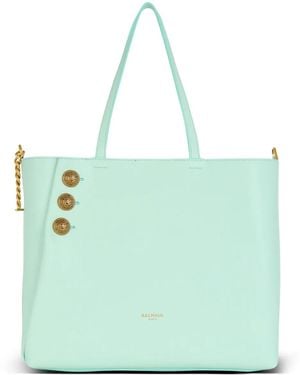 Balmain Emblème ハンドバッグ - グリーン