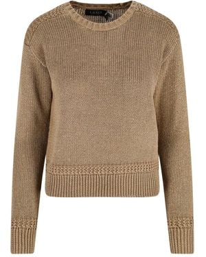Ralph Lauren Round-neck Sweater - Natural