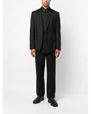 Givenchy Hardware-Detail Button-Up Shirt - Black