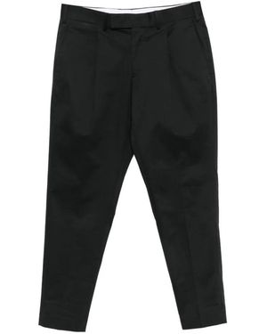 Germano 1952 Pleated Tailored Trousers - Black