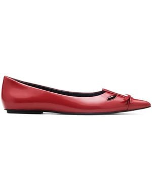 Marc Jacobs The Kat Ballerina Shoes in Red | Lyst