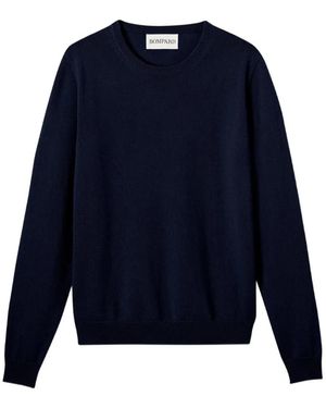 Bompard Crew-Neck Jumper - Blue