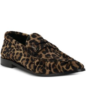 Saint Laurent Le Loufer Loafers - Black