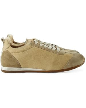 Uma Wang Panelled Trainers - Metallic