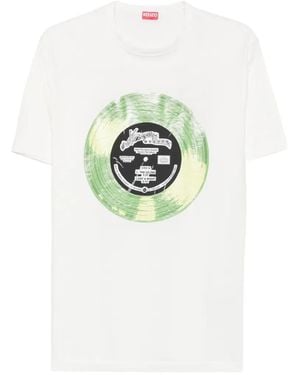 KENZO Sounds Graphic-Print T-Shirt - White