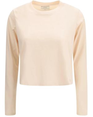 Loulou de Saison Masal Long-Sleeve Round-Neck T-Shirt - Natural