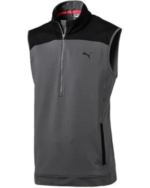 PUMA Half-Zip Vest - Black