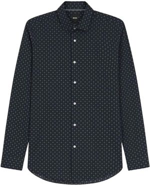 BOSS Slim-Fit Business Shirt - Blue