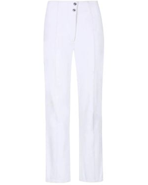 Descente Seam-Detail Ski Pants - White