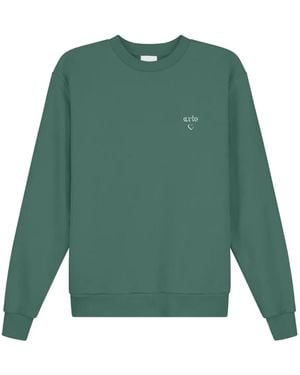 Arte' Logo Sweatshirt - Green