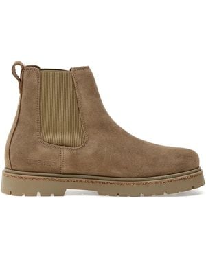 Birkenstock Highwood Leather Chelsea Boots - Brown