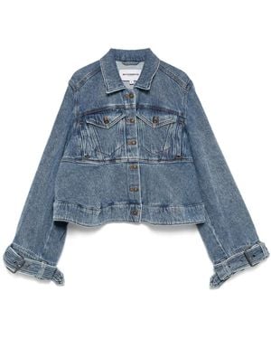 Melitta Baumeister Button-Fastening Denim Jacket - Blue