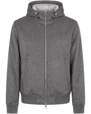 Montecore Hooded Zip-Up Jacket - Gray