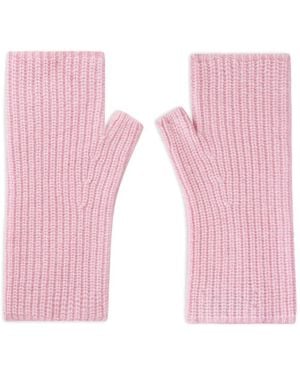 Pringle of Scotland Cashmere Gloves - Pink