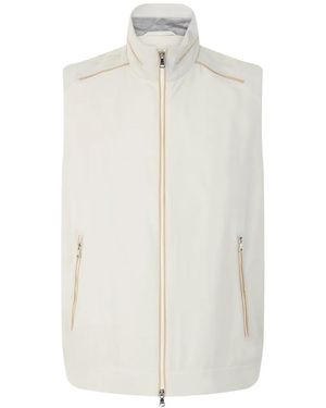 Paul & Shark High-Neck Gilet - White