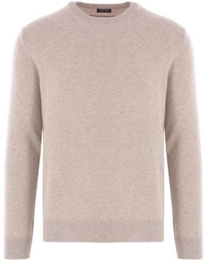 ZEGNA Pull À Col Rond - Neutre