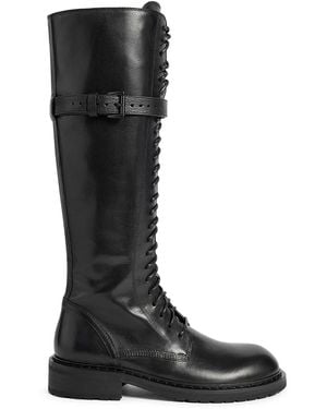 Ann Demeulemeester Danny Combat Boots - Black