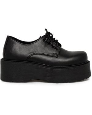 Altercore Spell Platform Derby Shoes - Black
