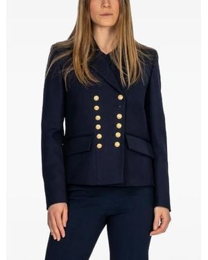 The Seafarer Wool Blazer - Blue