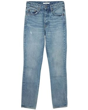 GRLFRND Jeans Mit Geradem Schnitt - Blau
