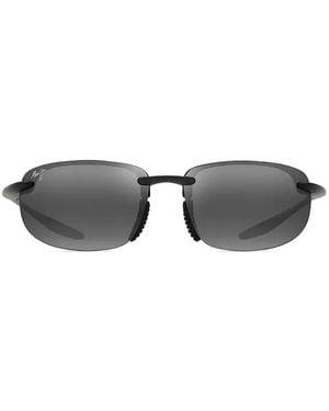 Maui Jim Ho'Okipa Ultra Af Rectangle-Frame Sunglasses - Grey