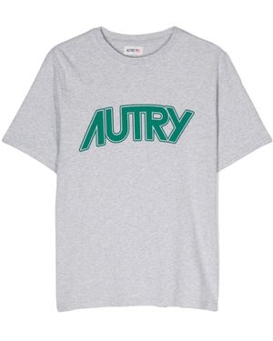 Autry T-Shirt Con Stampa - Grigio