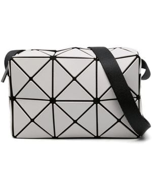 Issey Miyake Geometric-Body Crossbody Bag - Metallic