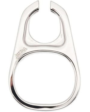 Jean Paul Gaultier Cap-Motif Earrings - White