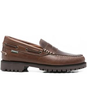 Sebago Leather Loafers - Brown