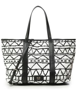 V73 Borsa Tote Beth - Nero
