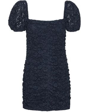 ROTATE BIRGER CHRISTENSEN Lace Mini Dress - Blue
