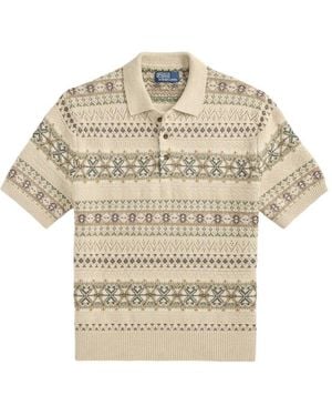 Polo Ralph Lauren Fair Isle-Knit Jumper - Natural