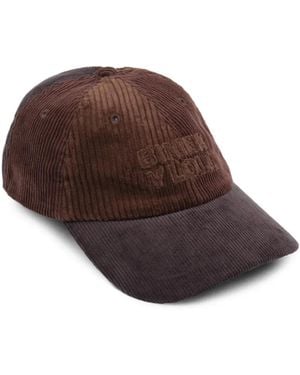 Bimba Y Lola Corduroy Patchwork Cap - Brown