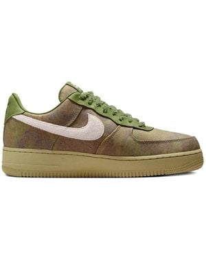 Nike Air Force 1 Low Camo Low-Tops - Green